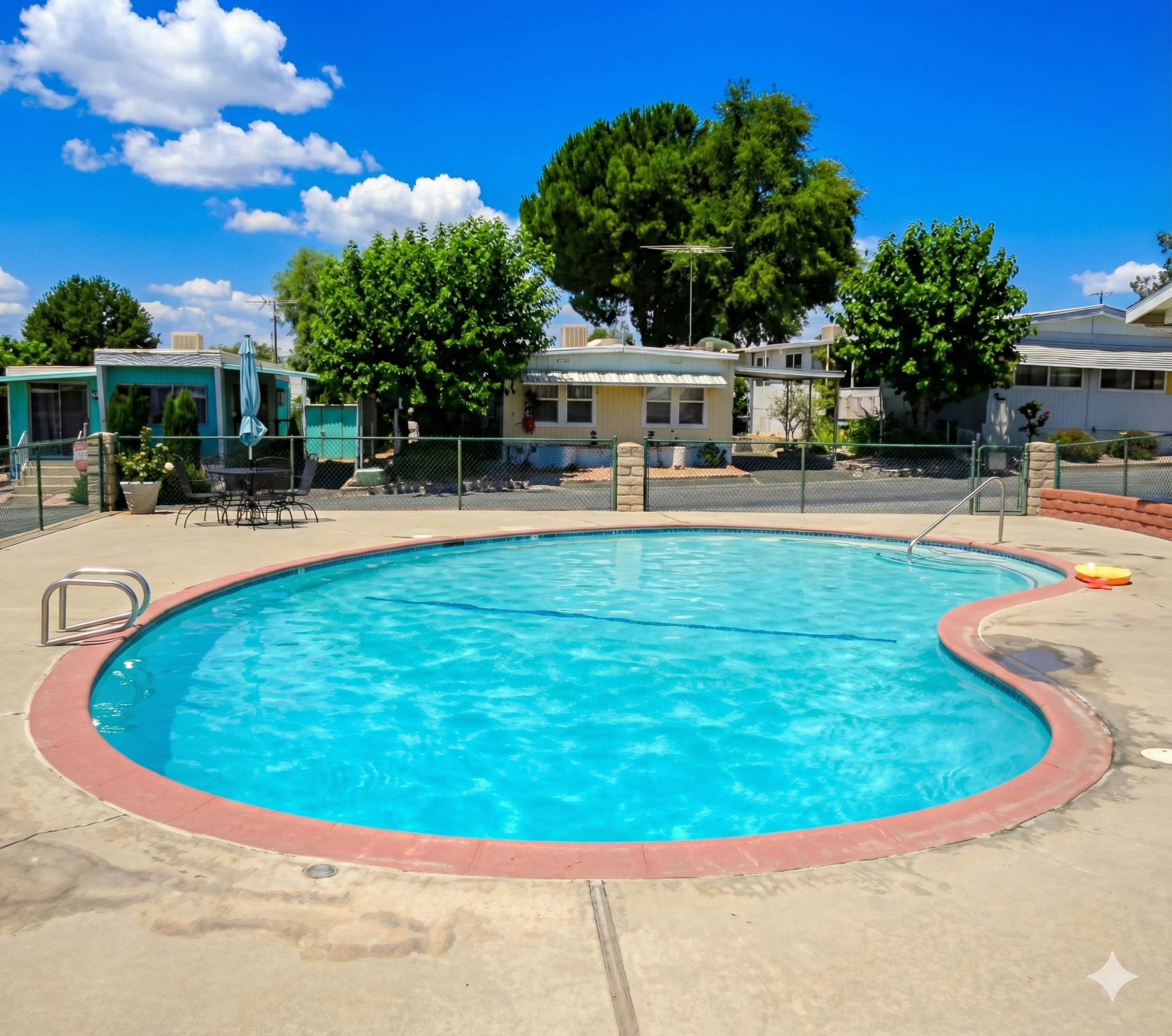 Swimming pool at Twin View